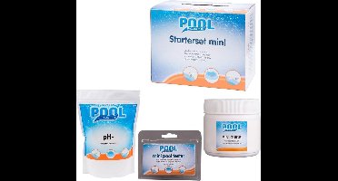 start set mini Pool Power - pH- - Mini Quick chloor - Test Kit - Chloordrijver