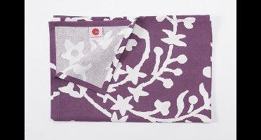 TINT AJOURE UNI TAFELLOPER 50X150 FLOWER/PRUNE