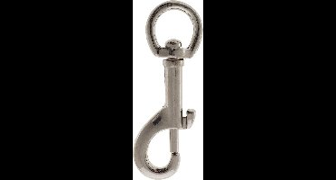 Deltafix musketonhaak standaard vernikkeld 10 mm 1 st.