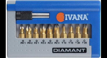 Ivana Bitset - 11 delig - Diamant uitvoering
