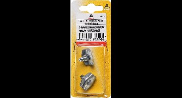 STAALDRAADKLEM SIMPLEX 2MM VERZINKT