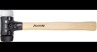 Wiha Kunststof hamer Safety middelzacht/zeer hard met hickorysteel, rond-slagkop - 26659