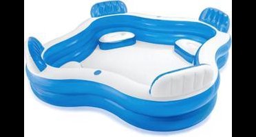 Intex Summer Opblaasbaar Familiezwembad met Zitplaatsen