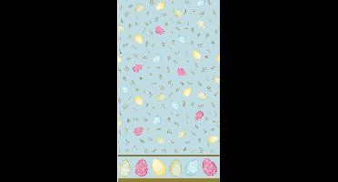 Duni Tafellaken Pastel Eggs 138x220cm