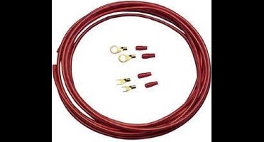 Sinuslive Car-HiFi stroomkabelset 6 mm² Verguld