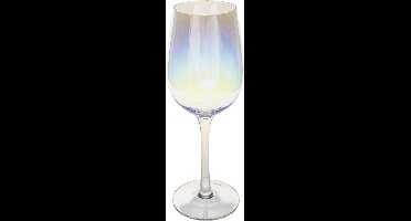 Secret de gourmet Iriserende Wijnglazen set van 6 - Fantasie - Regenboogkleurig