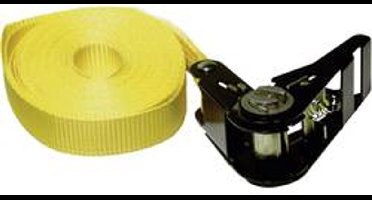 Kunzer ZG 6,0 Spanband (eendelig) Trekkracht (lc) vastbinden (enkel/direct): 400 daN (l x b) 6 m x 25 mm Ratelinrichtin