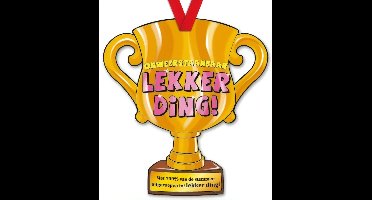 Trofee met lint - Trophy - Lekker ding - Vrijgezel