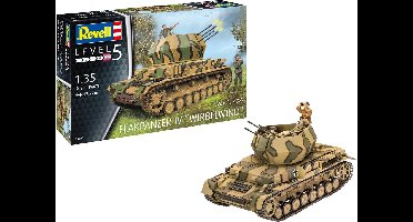 1:35 Revell 03296 Flakpanzer IV Wirbelwind Plastic Modelbouwpakket