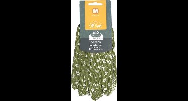 Esschert Design Katoenen tuinhandschoenen M - Assorti van 2 kleuren