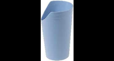 Beker met neusuitsparing - Blauw 237 ml
