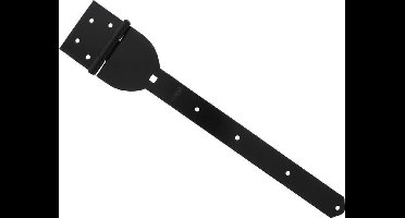 Kruisheng rond 40 cm zwart