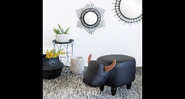 Balvi Koe Kinderkruk - Zwart