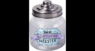Paperdreams  Snoeppot Meester Glas Transparant 800 ml