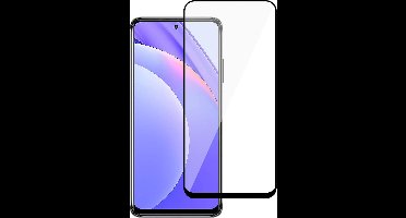 Screenprotector geschikt voor Xiaomi Mi 10T Lite - Glas Full Screen - Screen Protector