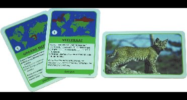 Dieren van de Wereld kaartspel - Kaartspel