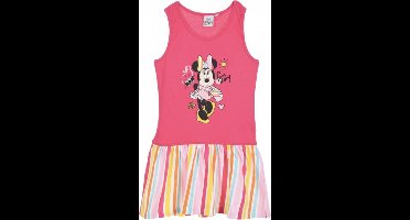 Disney Minnie Mouse zomer jurk -  Fun day - fuchsia - maat 122/128 (8 jaar)