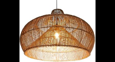 Handmade rotan Design lamp Naturel Rotan Hanglamp Roof woonkamer Slaapkamer Ø 50 cm