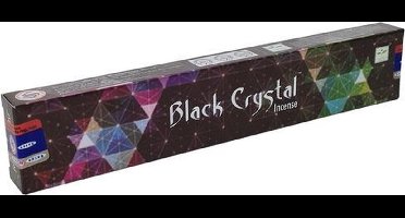 Wierookstokjes Satya Black Chrystal (los pakje van 15 gram)