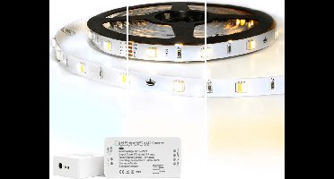 Zigbee led strip - Werkt met de bekende verlichting apps - 8 meter lang - White Ambiance