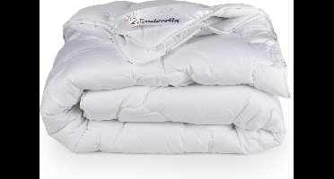 Cinderella Mellow Dekbed 4-seizoenen - 2 Persoons - Thermosoft Vulling - Katoenen Tijk - Anti-allergie - 200x200 cm