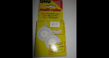 UHU Multi-roller Lijmroller 2 x 8mtr navullingen / refill