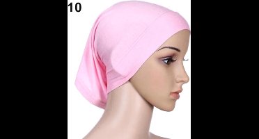 Hiden | Hijab – Hoofdband – Hoofddoeken Dames - Muts Dames – Islamitische Kleding - Vrouwen - Zonwering | Roze