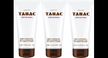 Tabac Original Bath & Shower Gel 3 x 200 ml - voordeelverpakking
