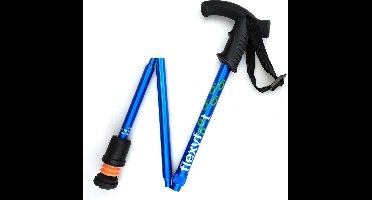 Flexyfoot opvouwbare wandelstok Derby - blauw