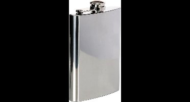 Zakfles/heupflacon RVS 240ml