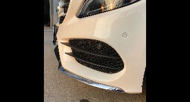 Passend Voor Mercedes C Klasse W205 C180 C200 C220 C250 AMG PACK Grill Mistlamp Bumper Mesh Cover Trim Styling Facelift design