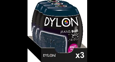 3x Dylon Textielverf Blue Jeans 350 gr