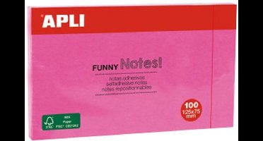 APLI NOTES 125 X 75 - ROSE - 100 VEL