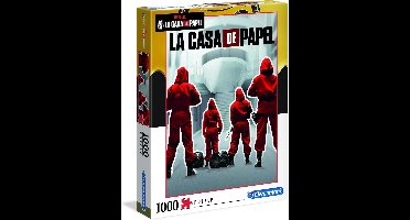 Clementoni Legpuzzel - La Casa de Papel - 1000 stukjes, puzzel volwassenen