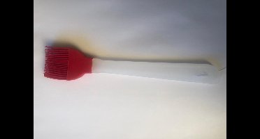 Siliconen bakkwast rood 22 cm lang