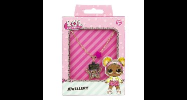 L.O.L SURPRISE! - KETTING - SIERAAD VOOR MEISJES - KETTING MET 3 BEDELTJES