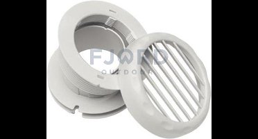 Dometic luchtuitlaatroosterset rond 3-delig