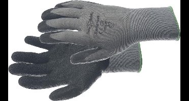 SafeWorker ALM nylon/latex handschoen 01080190 - 6 stuks - Grijs - 9