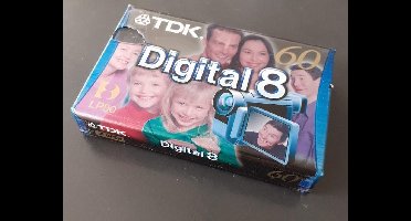 videocassetteband Digital 8, 60 min TDK
