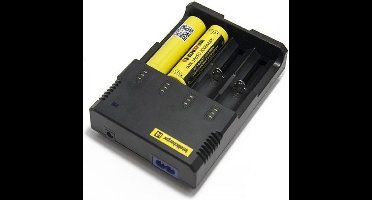 Nitecore i4 batterijlader 4-kanaals