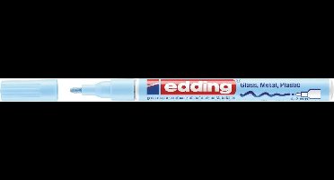 VILTSTIFT EDDING 751 LAK ROND 1-2MM PASTEL BLAUW