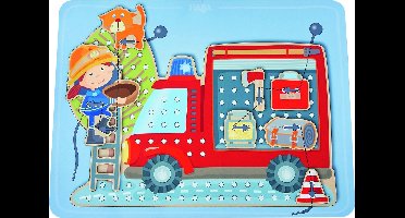 Haba Rijgspel In Actie Junior Hout 37 Onderdelen