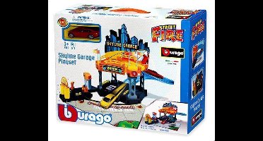 Bburago STREETFIRE AUTO SERVICE + MERCEDES BENZ AMG GT 1:43 div.