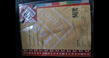 10 gekleurde kunstof tabbladen A4