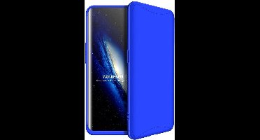 360 full body case Geschikt voor Oppo Find X - blauw