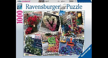 Ravensburger puzzel NYC bloemenpracht - Legpuzzel - 1000 stukjes