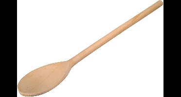 Kooklepel - houten lepel ovaal 30cm