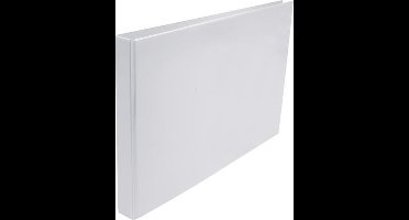 Kangaro presentatie ringband - A3 - 4-rings - rugbreedte 25mm - wit - K-1193