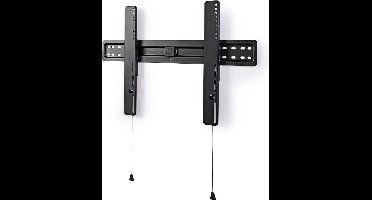 Nedis Kantelbare TV-Muurbeugel - 37-70 " - Maximaal schermgewicht: 35 kg - Kantelbaar: -12 ° - Minimale muurafstand: 30 mm - Staal - Zwart