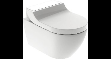 Geberit AquaClean Tuma Comfort Douchewc - douche wc decorplaat - glas wit